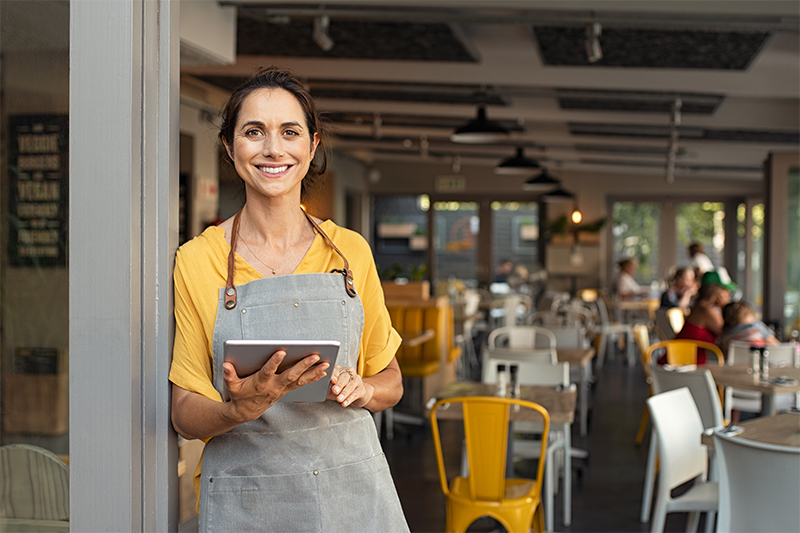 Business women working