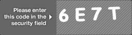 captcha code for visual authentication  number 6 letter E number 7 letter T