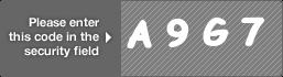 captcha code for visual authentication  letter A number 9 letter G number 7