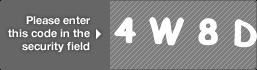 captcha code for visual authentication  number 4 letter W number 8 letter D