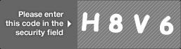 captcha code for visual authentication  letter H number 8 letter V number 6