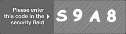 captcha code for visual authentication  letter S number 9 letter A number 8