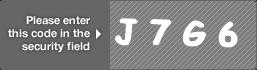 captcha code for visual authentication  letter J number 7 letter G number 6