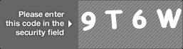 captcha code for visual authentication  number 9 letter T number 6 letter W