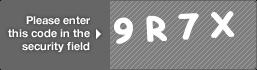 captcha code for visual authentication  number 9 letter R number 7 letter X