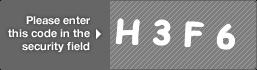 captcha code for visual authentication  letter H number 3 letter F number 6