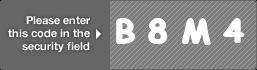 captcha code for visual authentication  letter B number 8 letter M number 4