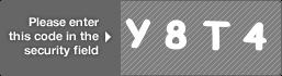 captcha code for visual authentication  letter Y number 8 letter T number 4